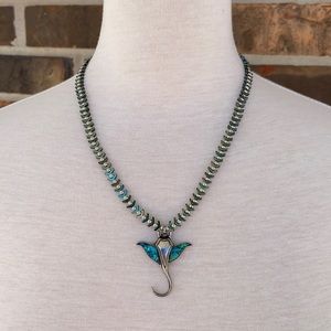 Handmade Sting Ray Pendant Necklace